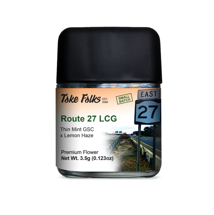 Route 27 LCG premium indoor flower jar